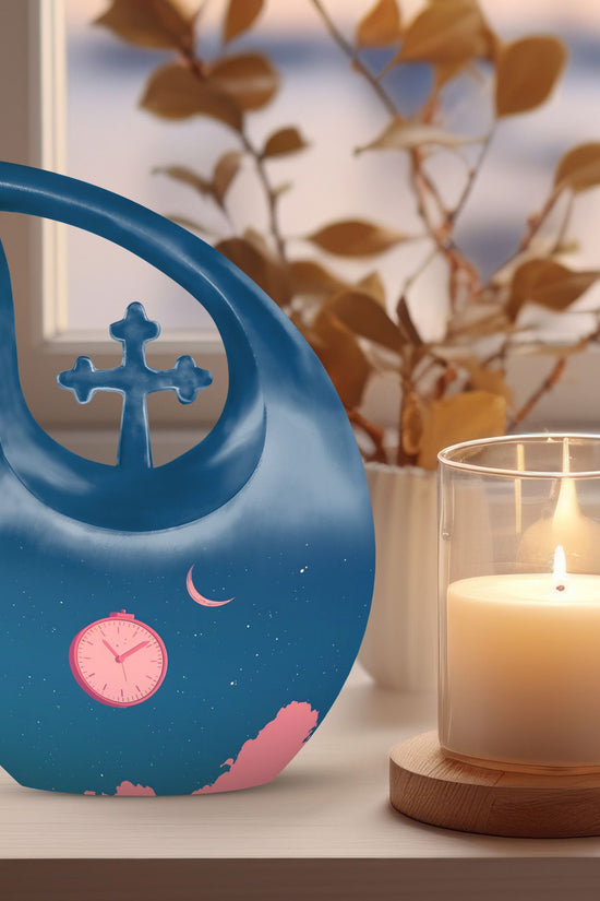 Wall Clock Urns For Ashes - Cremation Urn For Human