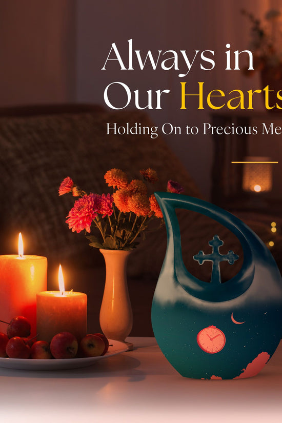 Wall Clock Urns For Ashes - Cremation Urn For Human