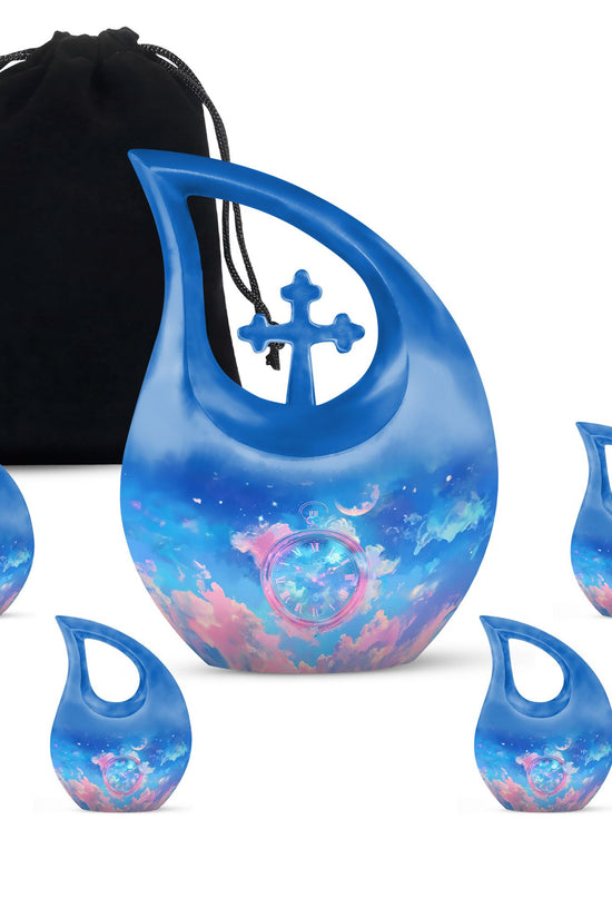 Table Clock Urns For Ashes - Cremation Urn Adult Human
