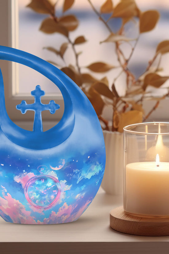 Table Clock Urns For Ashes - Cremation Urn Adult Human