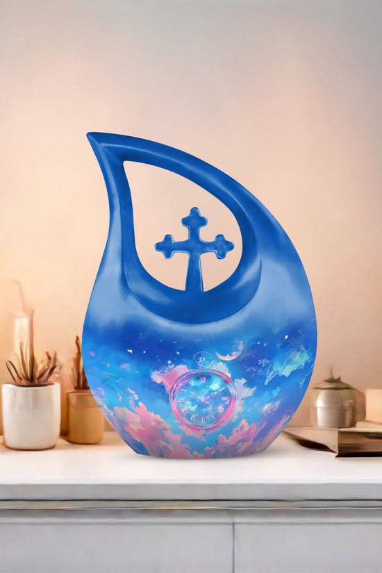 Table Clock Urns For Ashes - Cremation Urn Adult Human