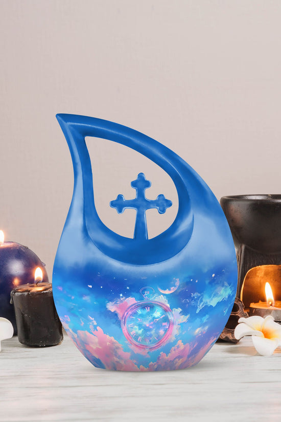 Table Clock Urns For Ashes - Cremation Urn Adult Human
