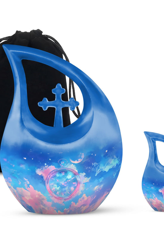 Table Clock Urns For Ashes - Cremation Urn Adult Human