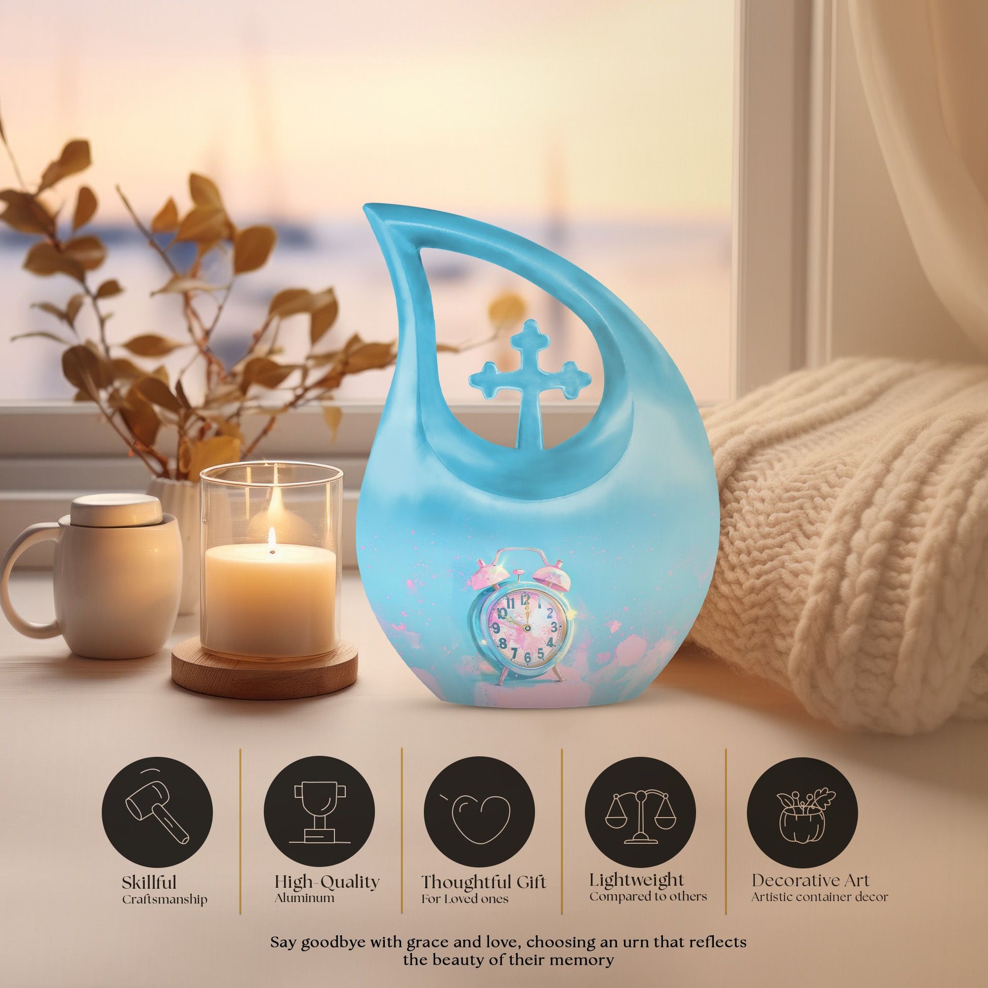 Hourglass Urns For Ashes - Cremations Urns For Adults