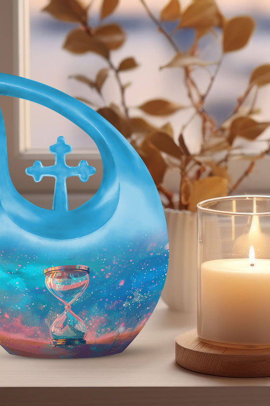 Sand Clock Urns For Ashes - Cremation Urn For Human Ashes Adult