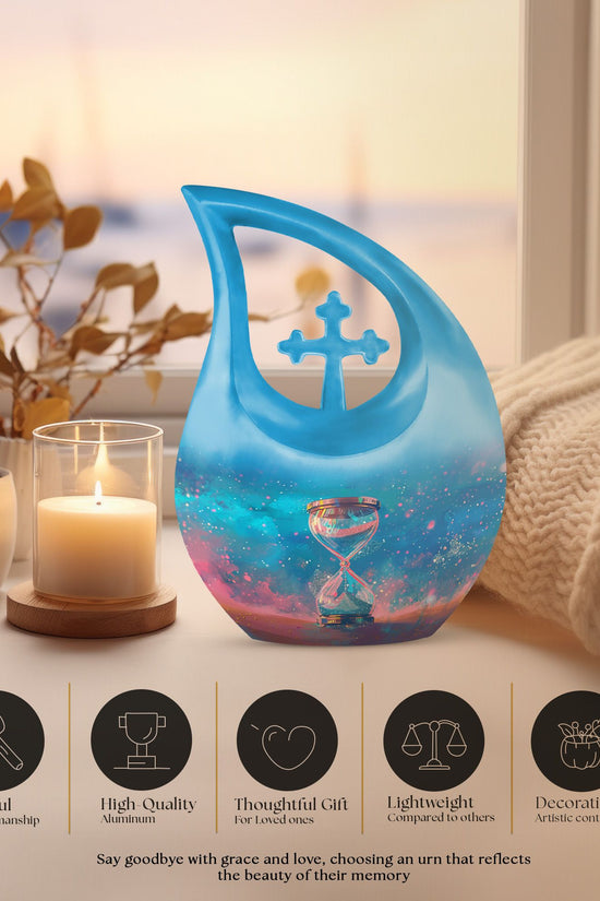 Sand Clock Urns For Ashes - Cremation Urn For Human Ashes Adult