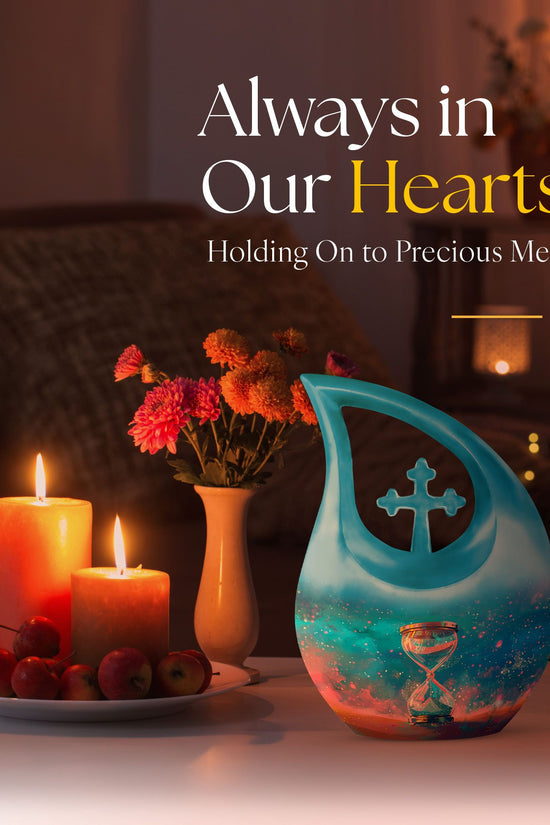 Sand Clock Urns For Ashes - Cremation Urn For Human Ashes Adult