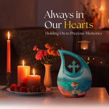 Sand Clock Urns For Ashes - Cremation Urn For Human Ashes Adult