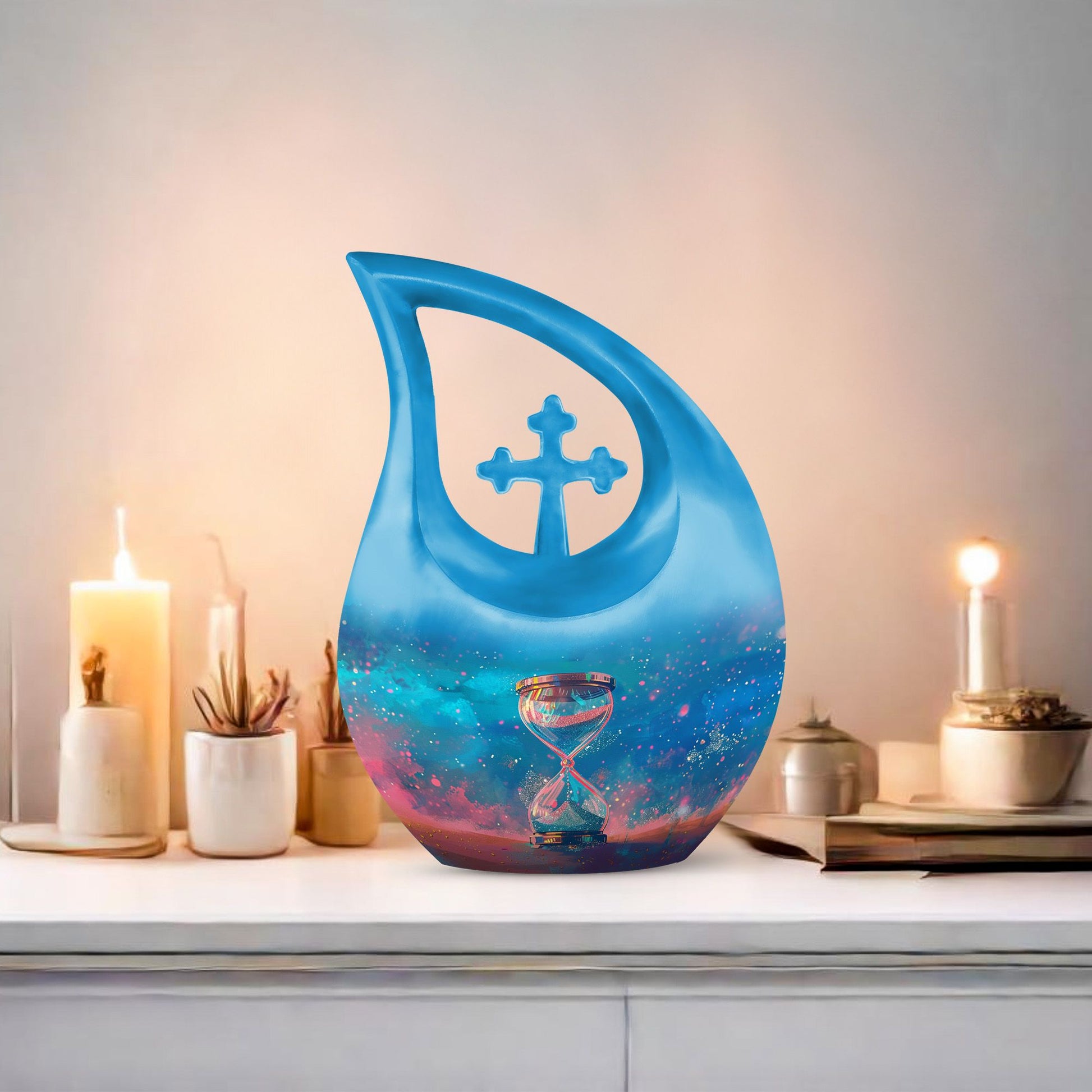 Sand Clock Urns For Ashes - Cremation Urn For Human Ashes Adult