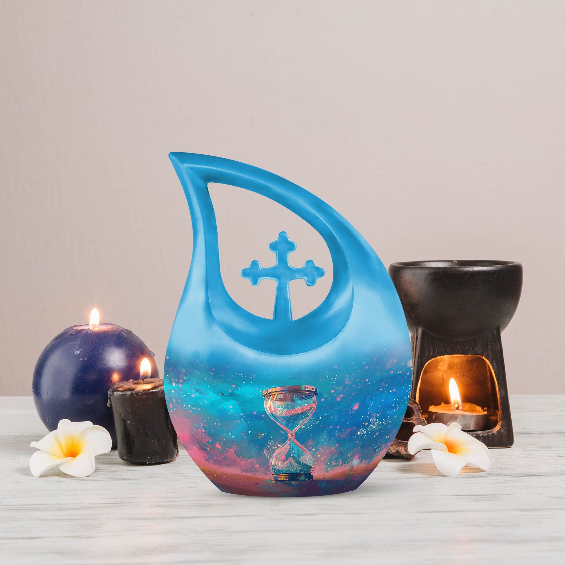Sand Clock Urns For Ashes - Cremation Urn For Human Ashes Adult
