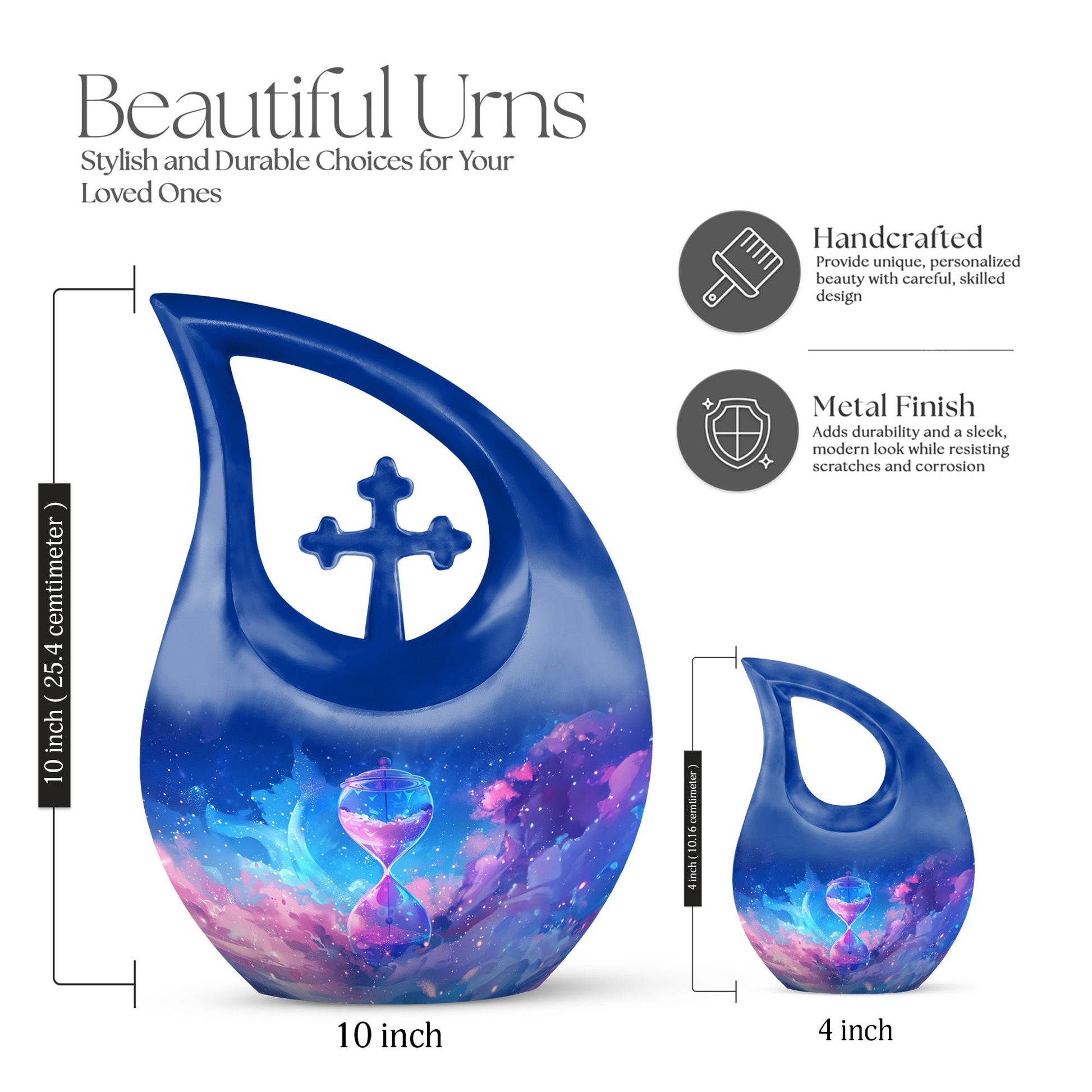 Sand Clock Urns For Ashes - Cremation Urns Human