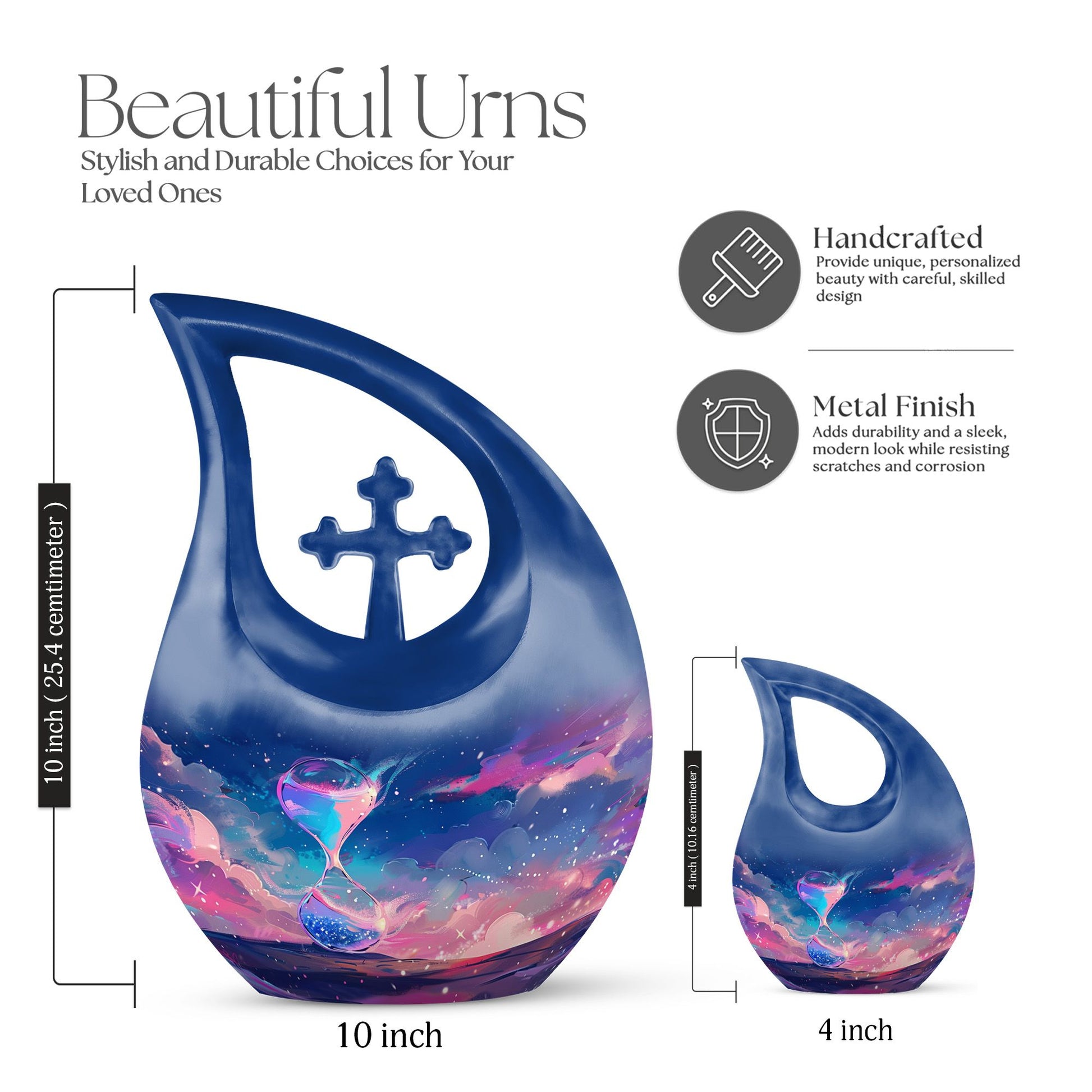 Water Foll Urns For Ashes - Cremation Urns Adult Human