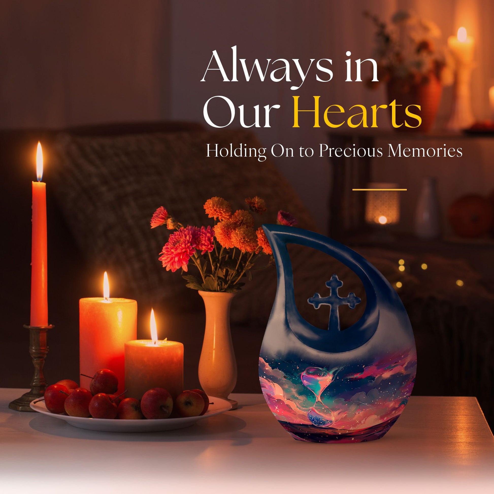 Water Foll Urns For Ashes - Cremation Urns Adult Human
