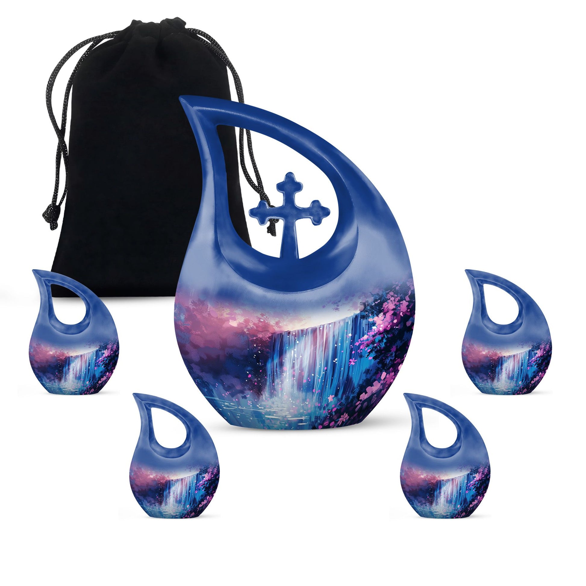 Water Foll Urns For Ashes - Cremation Urn For Humans