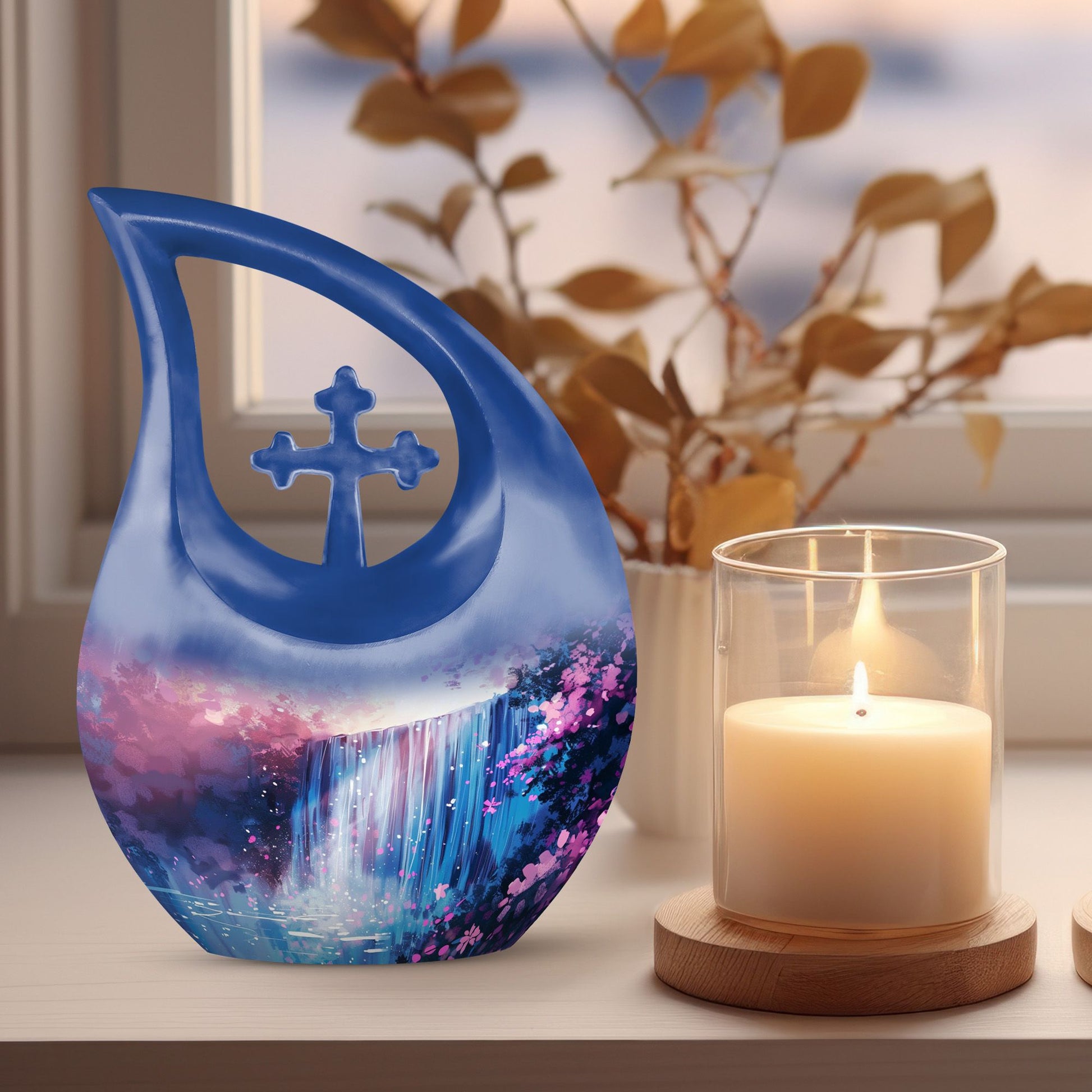 Water Foll Urns For Ashes - Cremation Urn For Humans