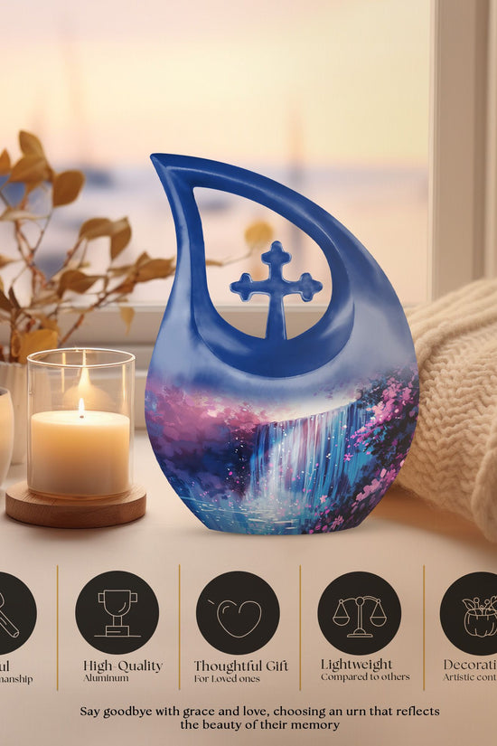 Water Foll Urns For Ashes - Cremation Urn For Humans