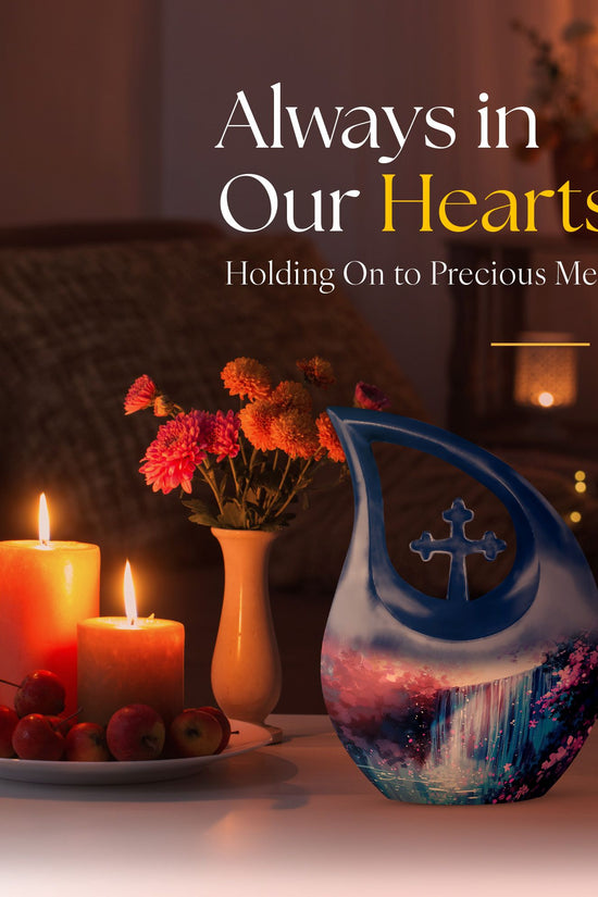 Water Foll Urns For Ashes - Cremation Urn For Humans