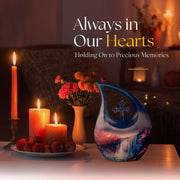 Water Foll Urns For Ashes - Cremation Urn For Humans