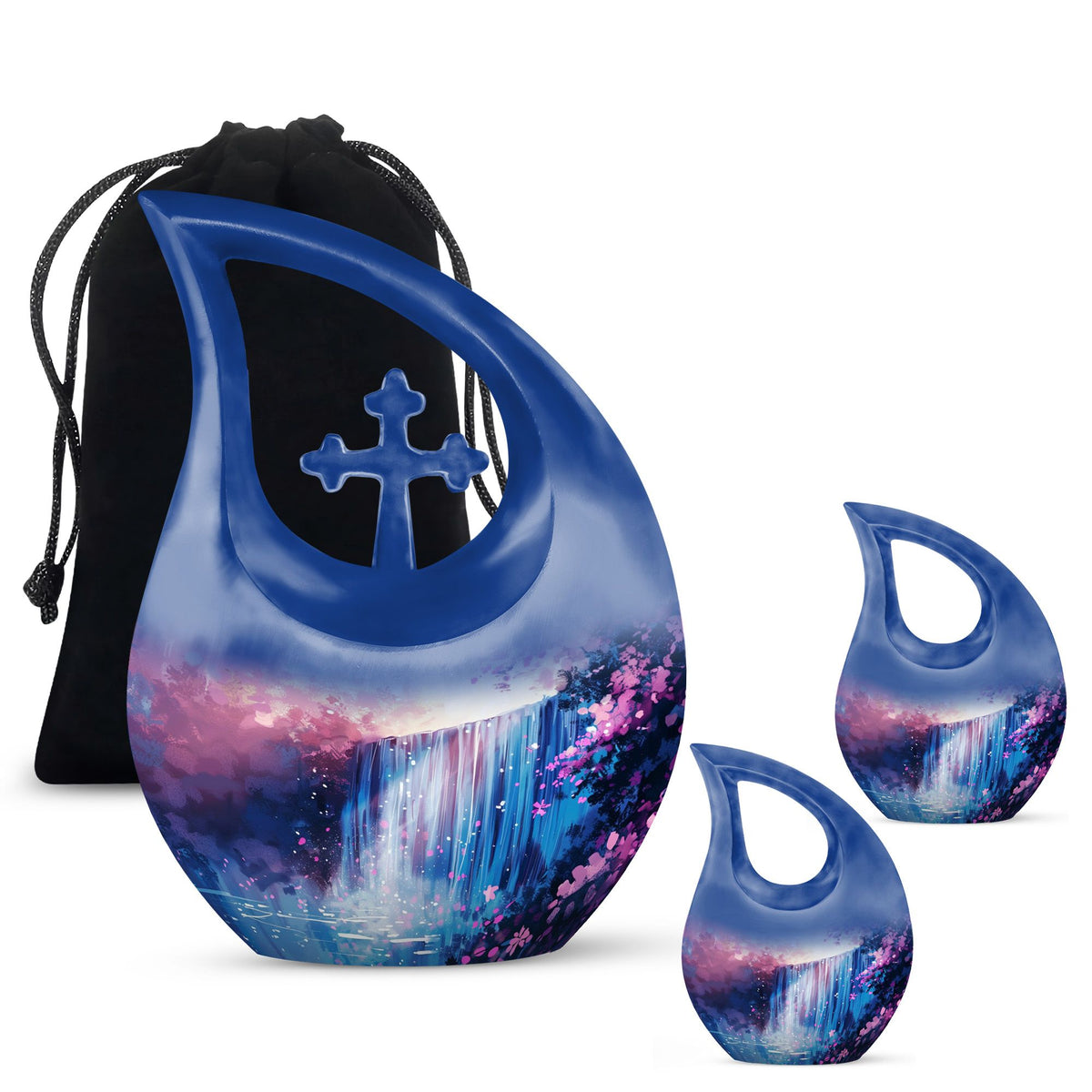 Water Foll Urns For Ashes - Cremation Urn For Humans