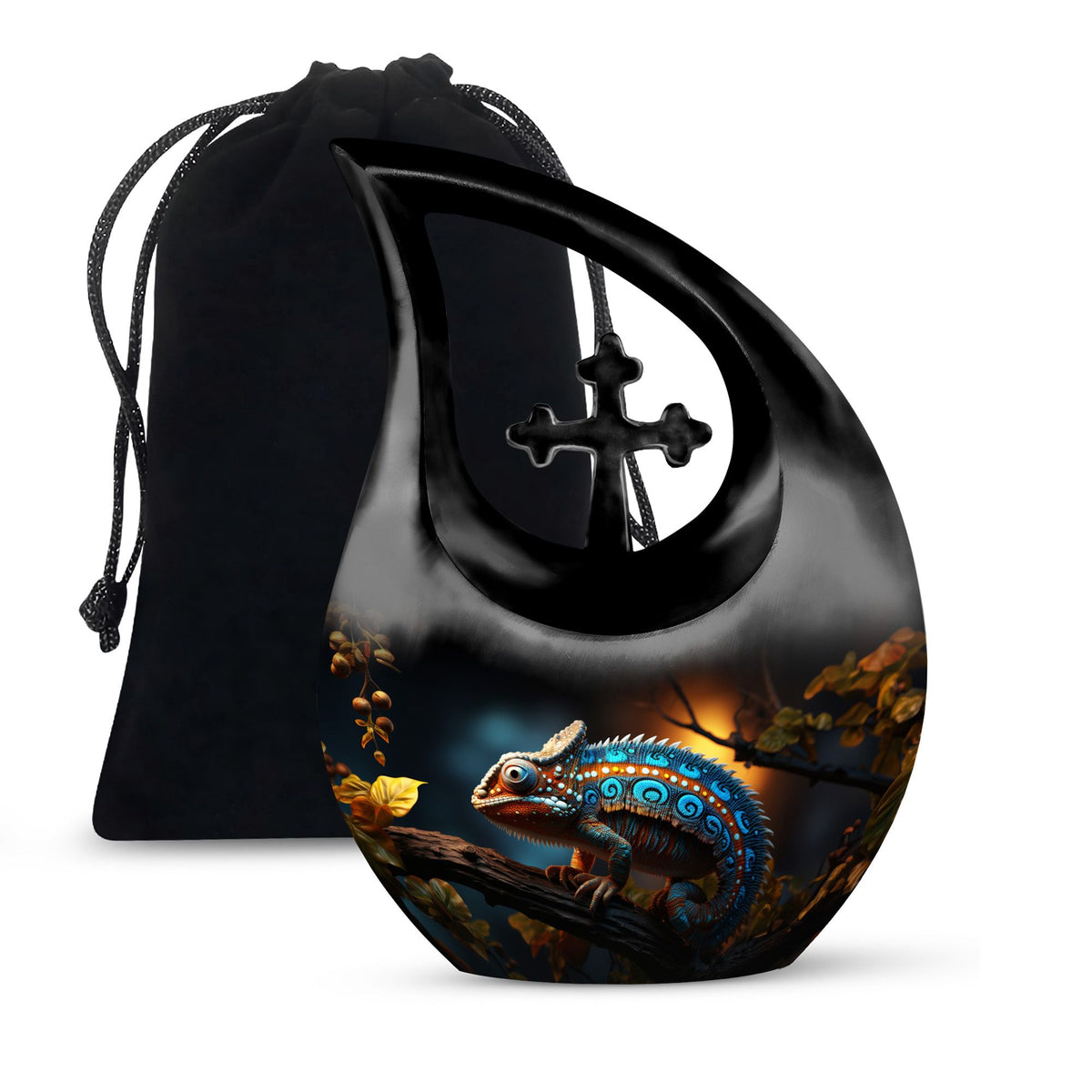 Chameleons Urns For Ashes - Cremation Urns For Adult Ashes Small