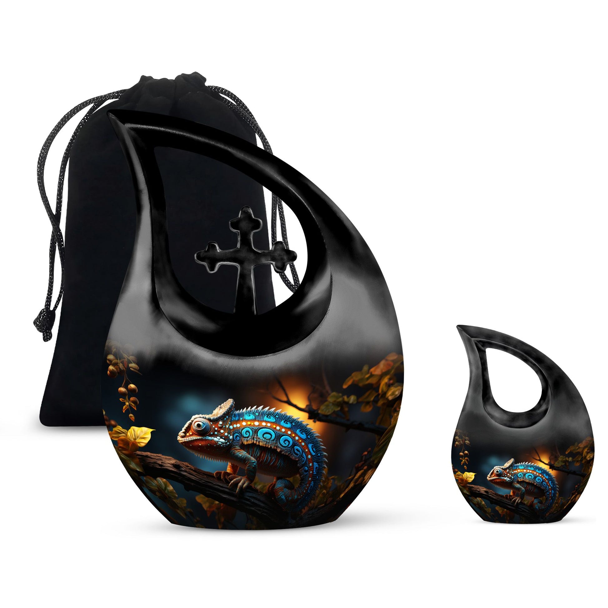 Chameleons Urns For Ashes - Cremation Urns For Adult Ashes Small