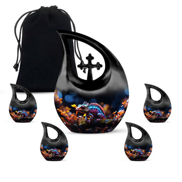 Large Urn With 4 Keepsake