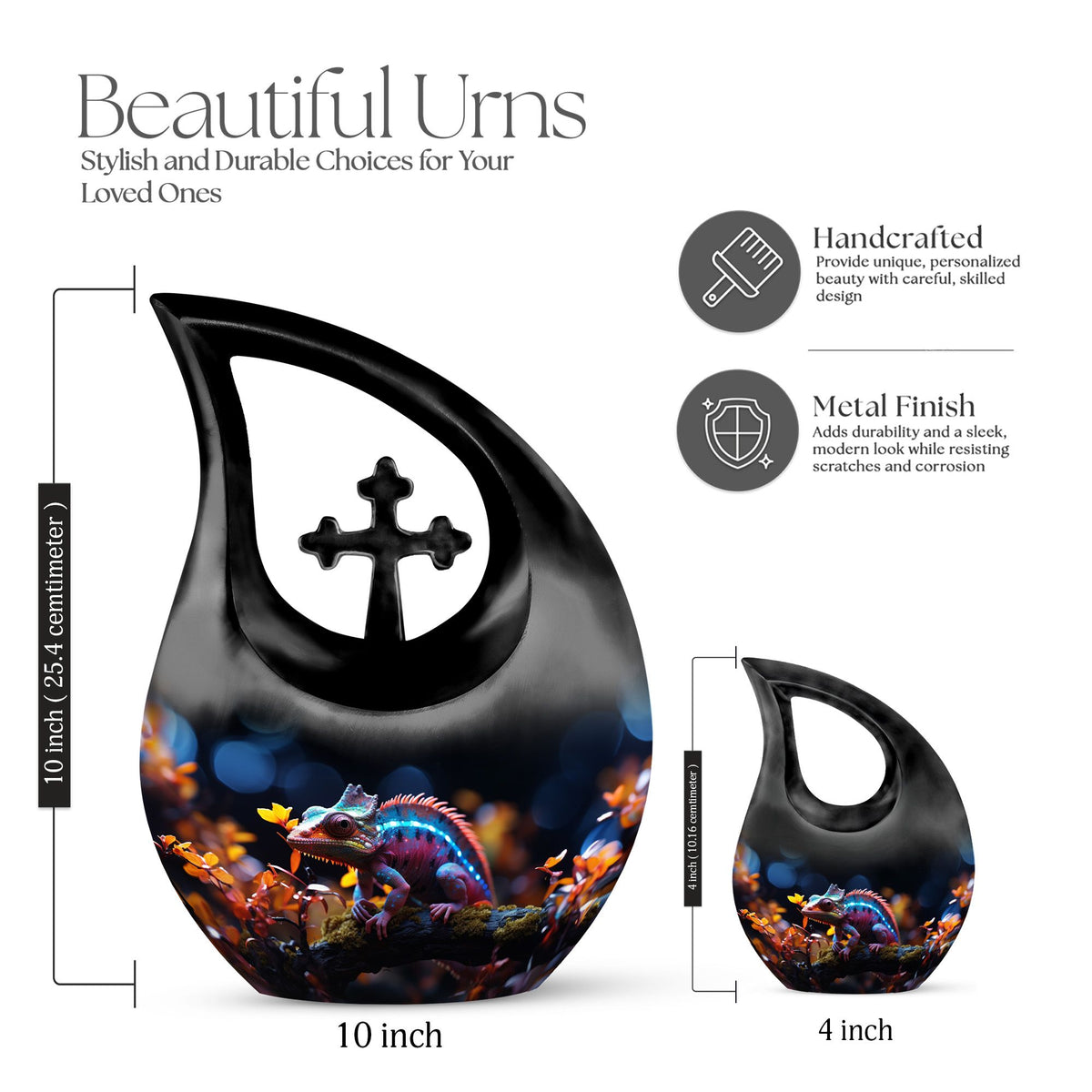 Chameleons Urns For Ashes - Urn Adult Cremation
