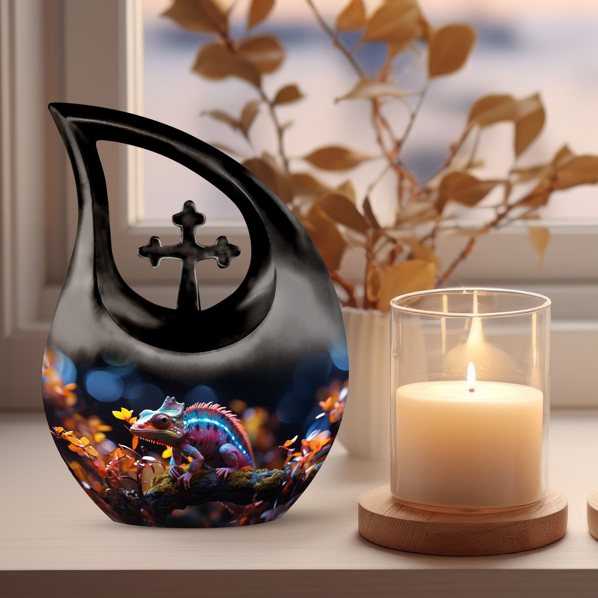 Chameleons Urns For Ashes - Urn Adult Cremation