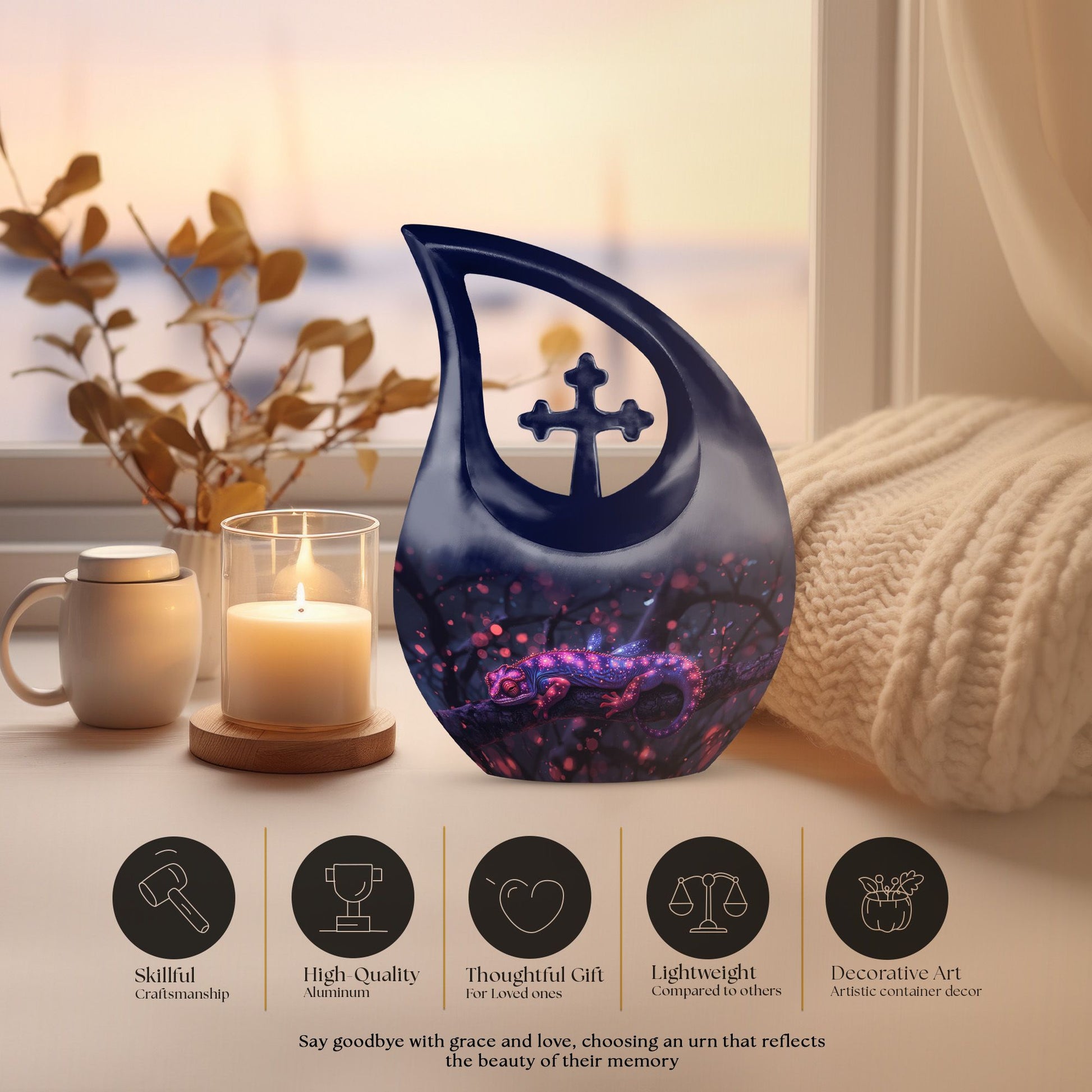 Chameleons Urns For Ashes - Cremation Urn Ashes