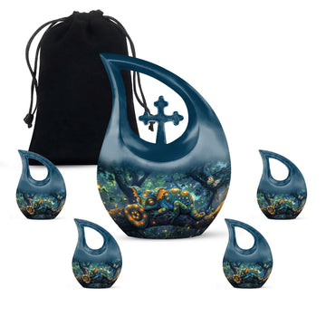 Large Urn With 4 Keepsake
