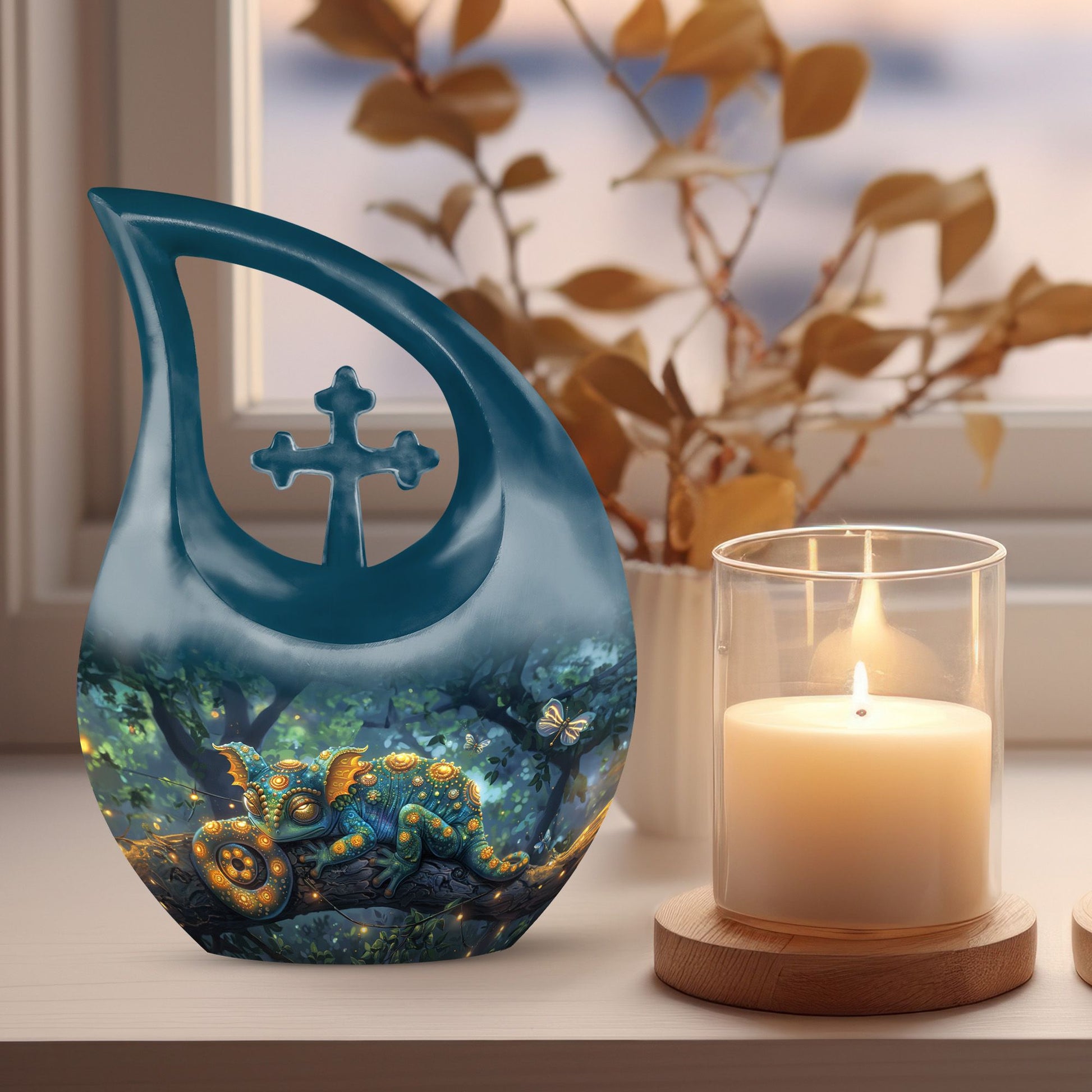Chameleons Urns For Ashes - Cremation Urn Human Ash