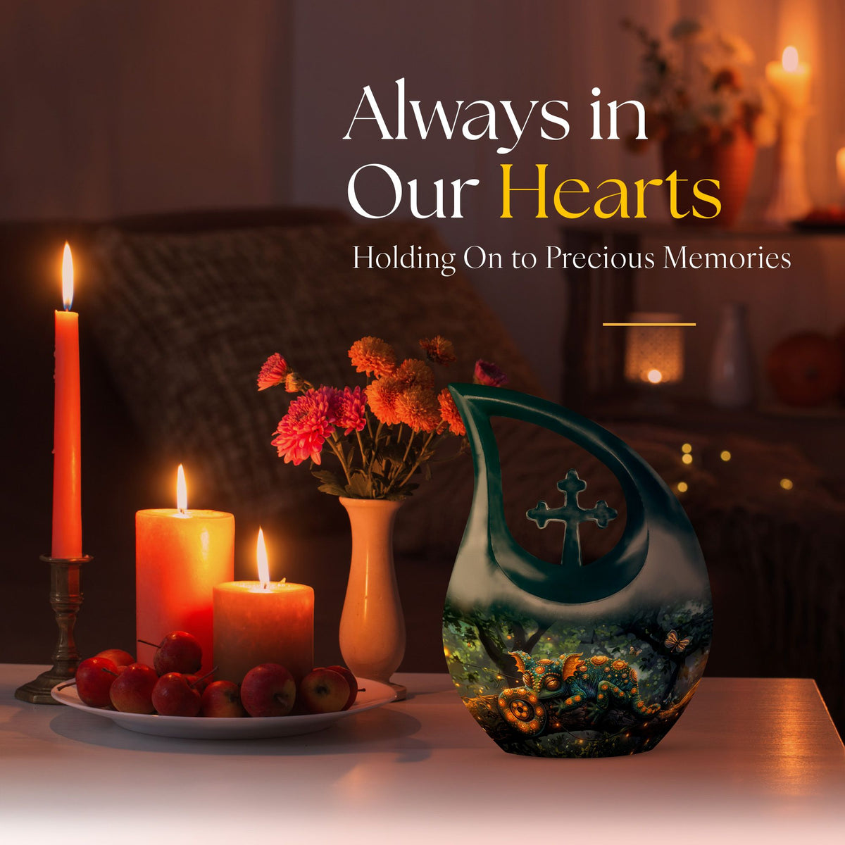 Chameleons Urns For Ashes - Cremation Urn Human Ash
