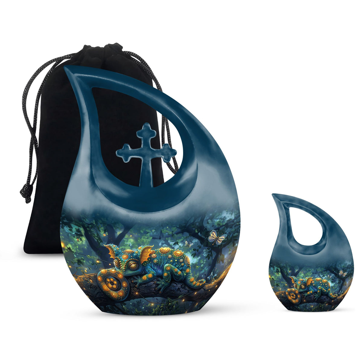 Chameleons Urns For Ashes - Cremation Urn Human Ash