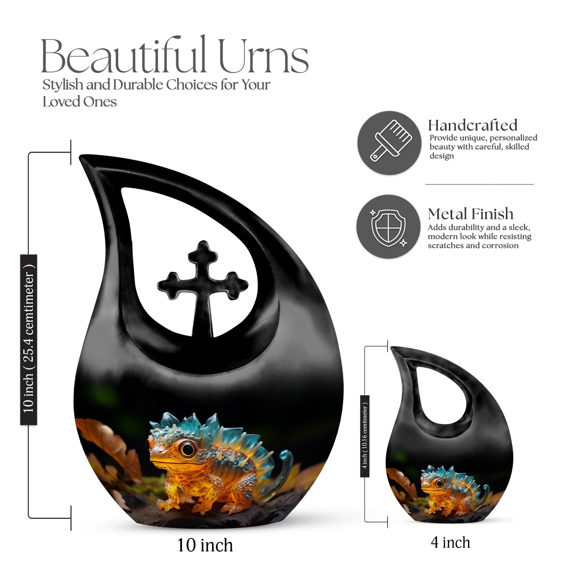 Chameleons Urns For Ashes - Cremation Urn Adult Ash
