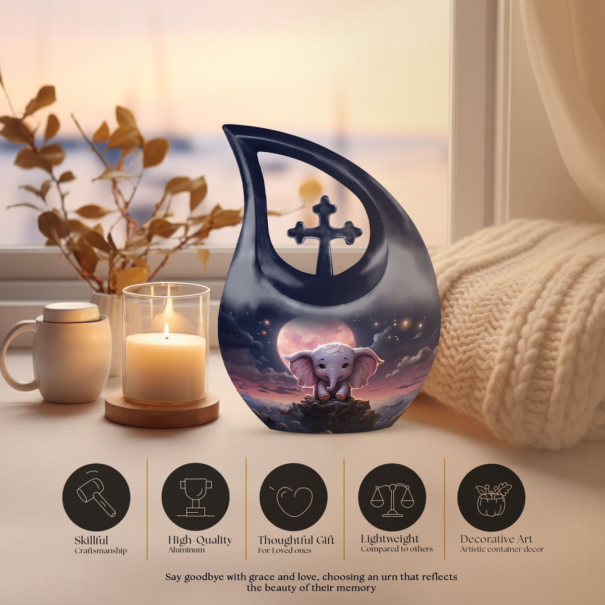Mini Dragon Urns For Ashes - Cremation Keepsakes Ashes