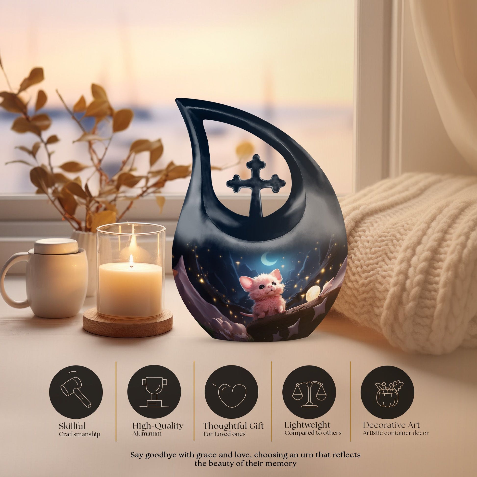 Chameleons Urns For Ashes - Cremation Urns Small