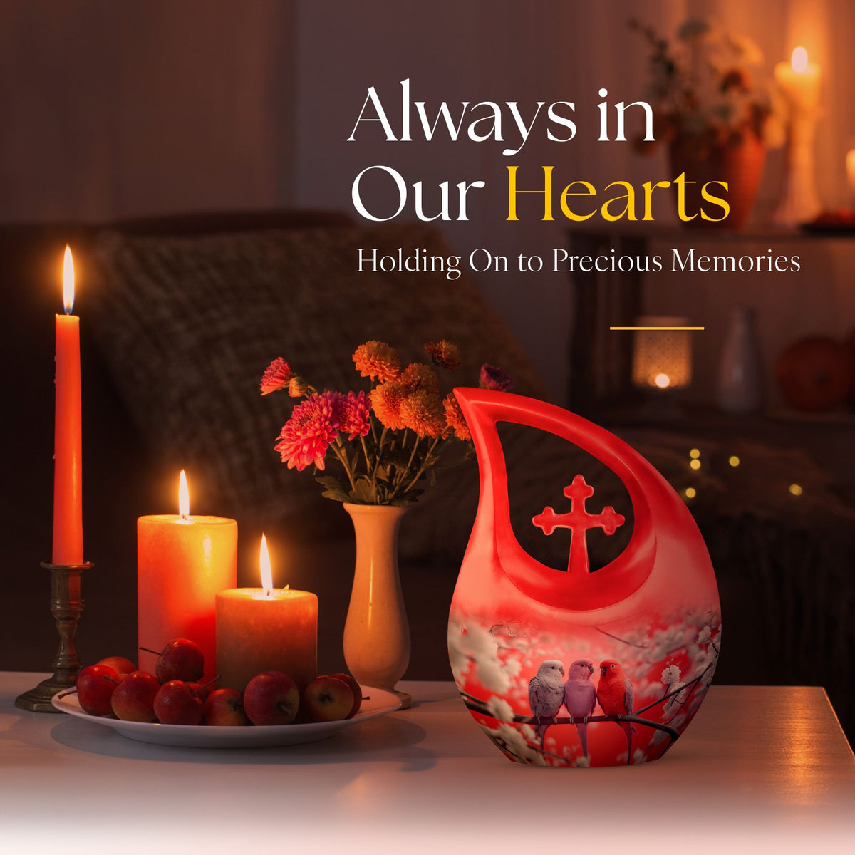 Bird Urns For Ashes - Small Keepsake Urn