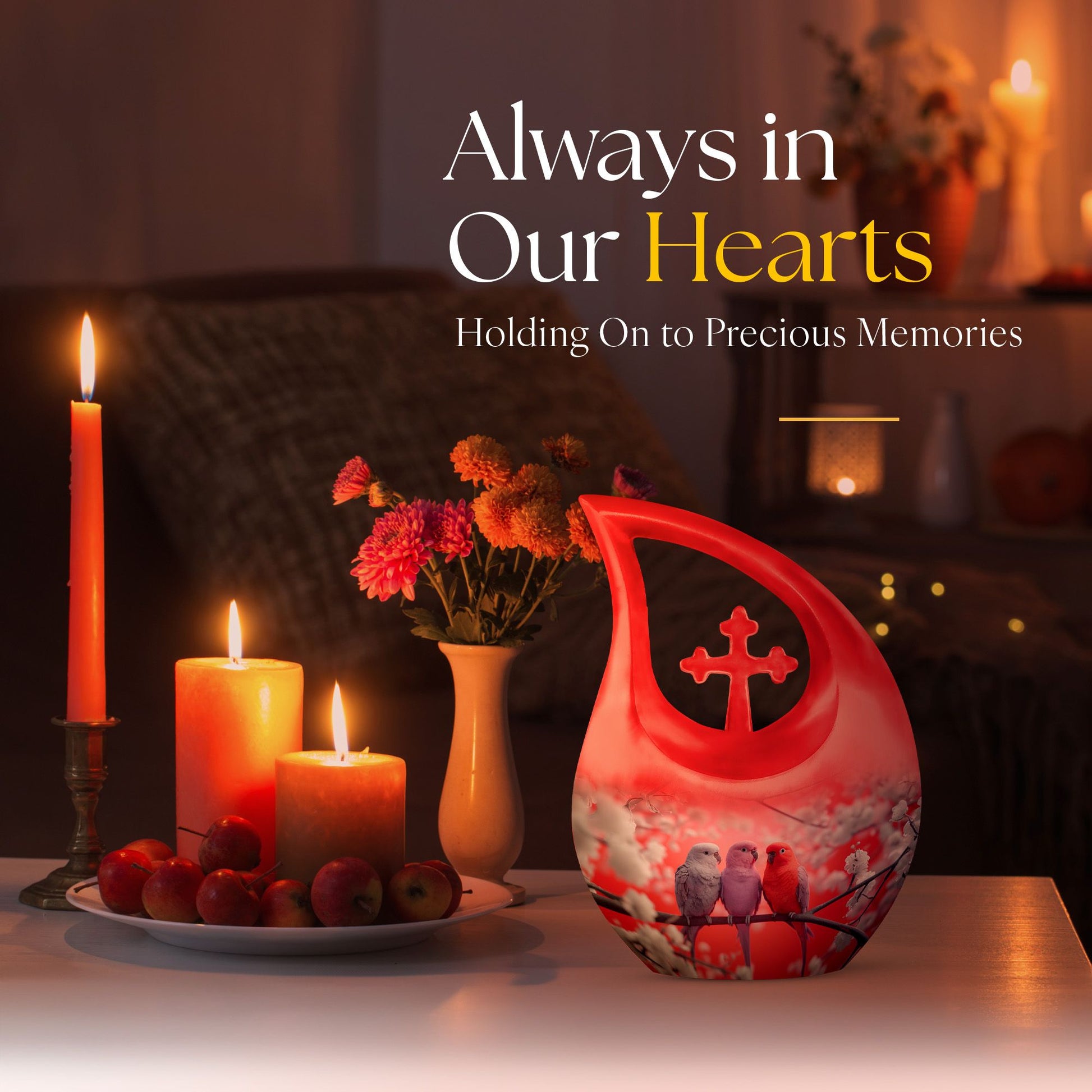 Bird Urns For Ashes - Small Keepsake Urn