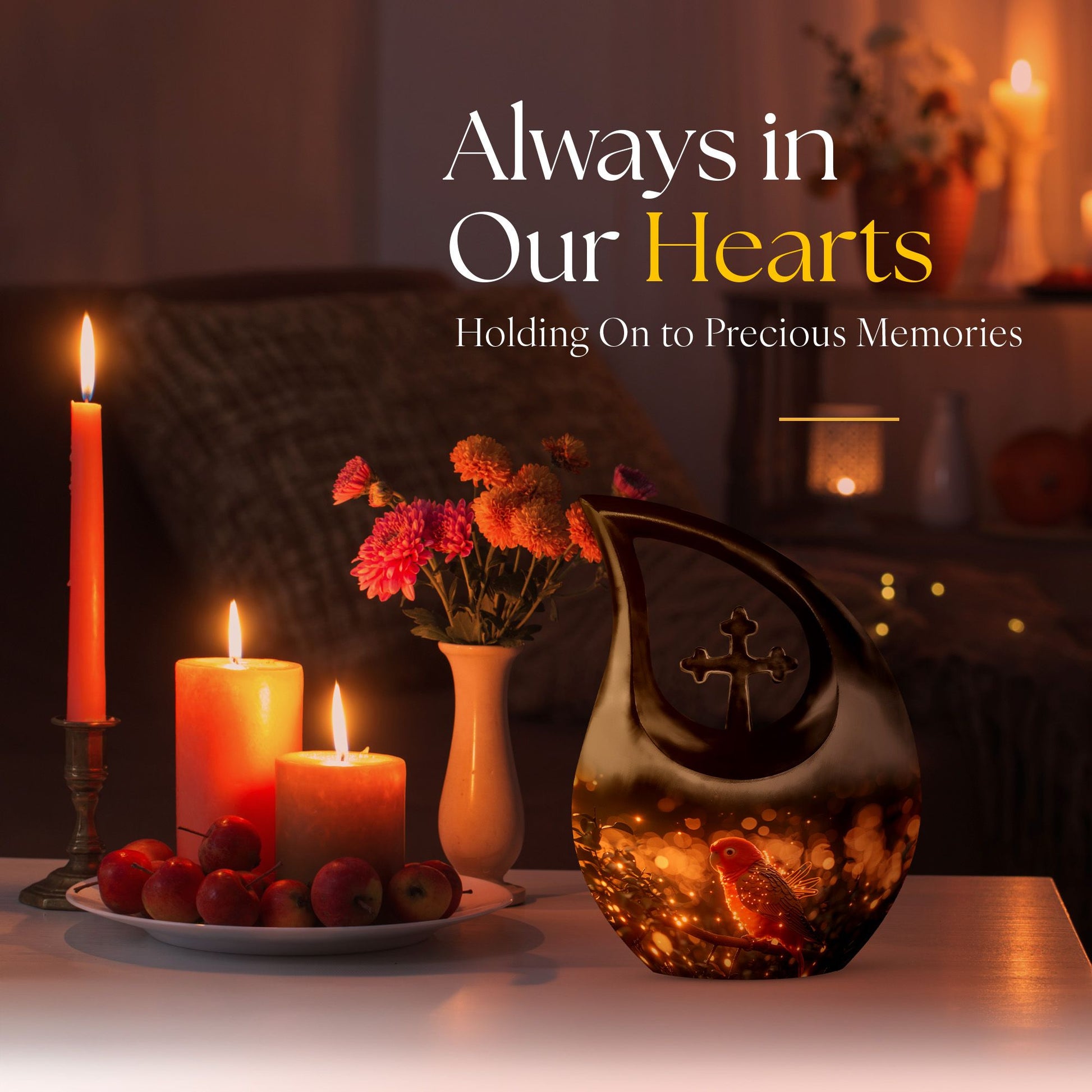 Bird Urns For Ashes - Small Urn For Ashes Keepsake
