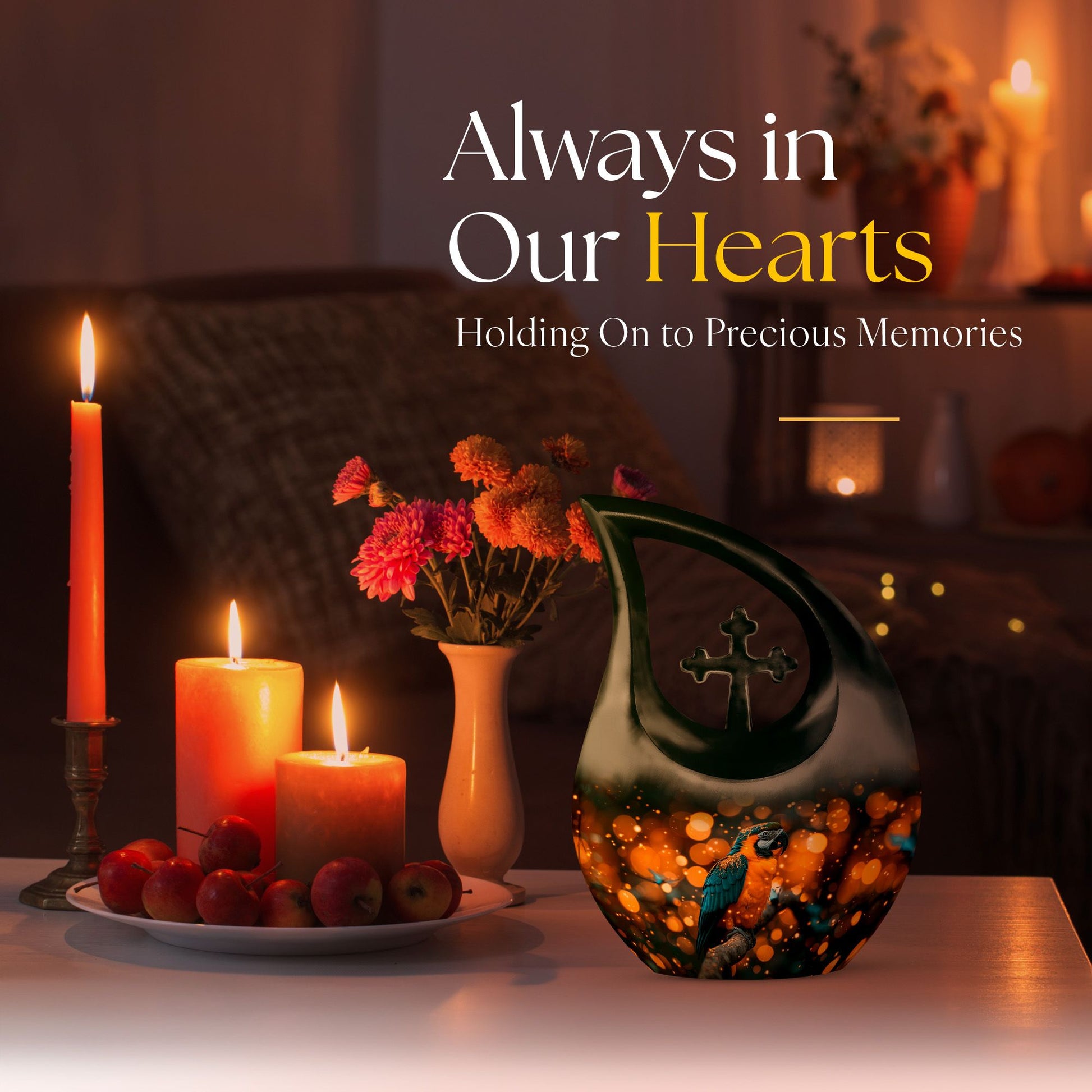 Bird Urns For Ashes - Small Ashes Keepsake