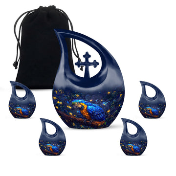 Large Urn With 4 Keepsake