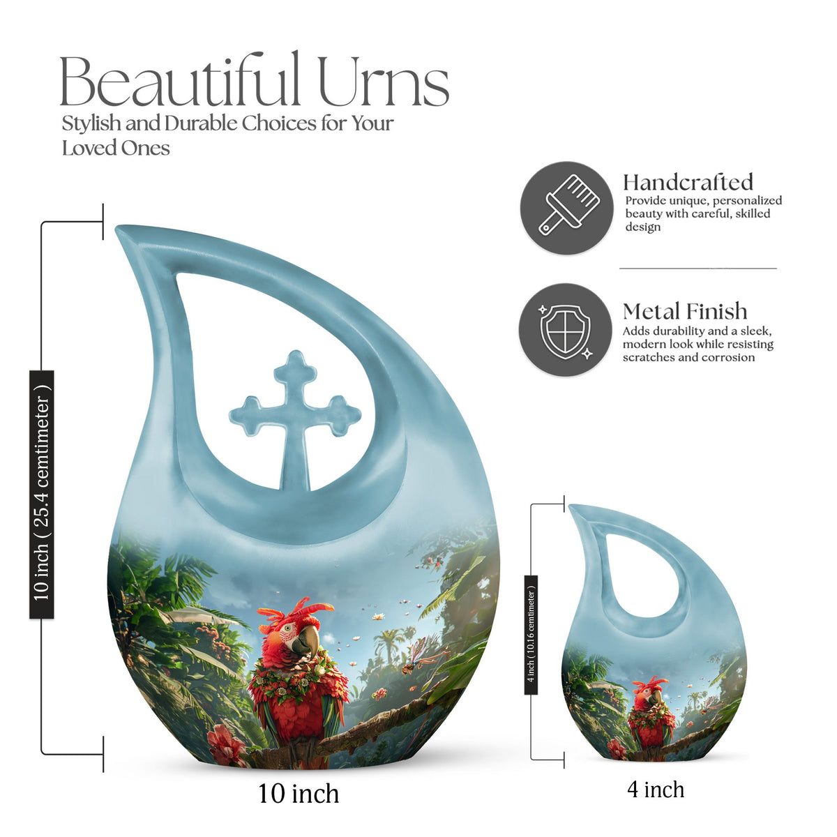 Bird Urns For Ashes - Small Urns For Human Ashes Keepsake Dad