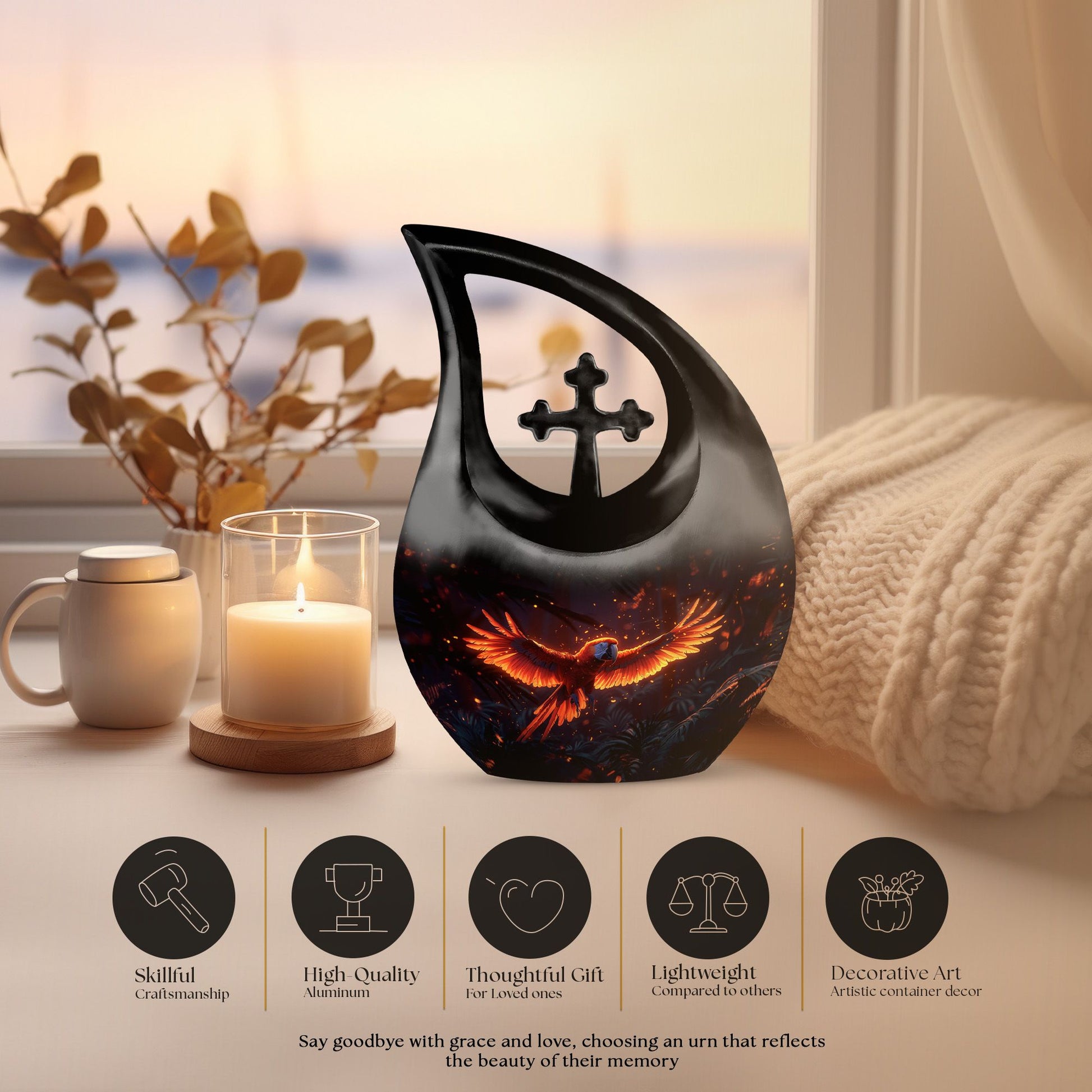 Dog Urns For Ashes - Small Decorative Urn