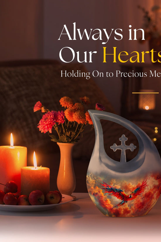Bird Urns For Ashes - Small Urn For Human Ashes Keepsake