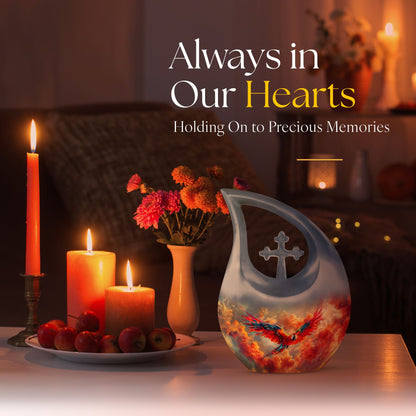 Bird Urns For Ashes - Small Urn For Human Ashes Keepsake