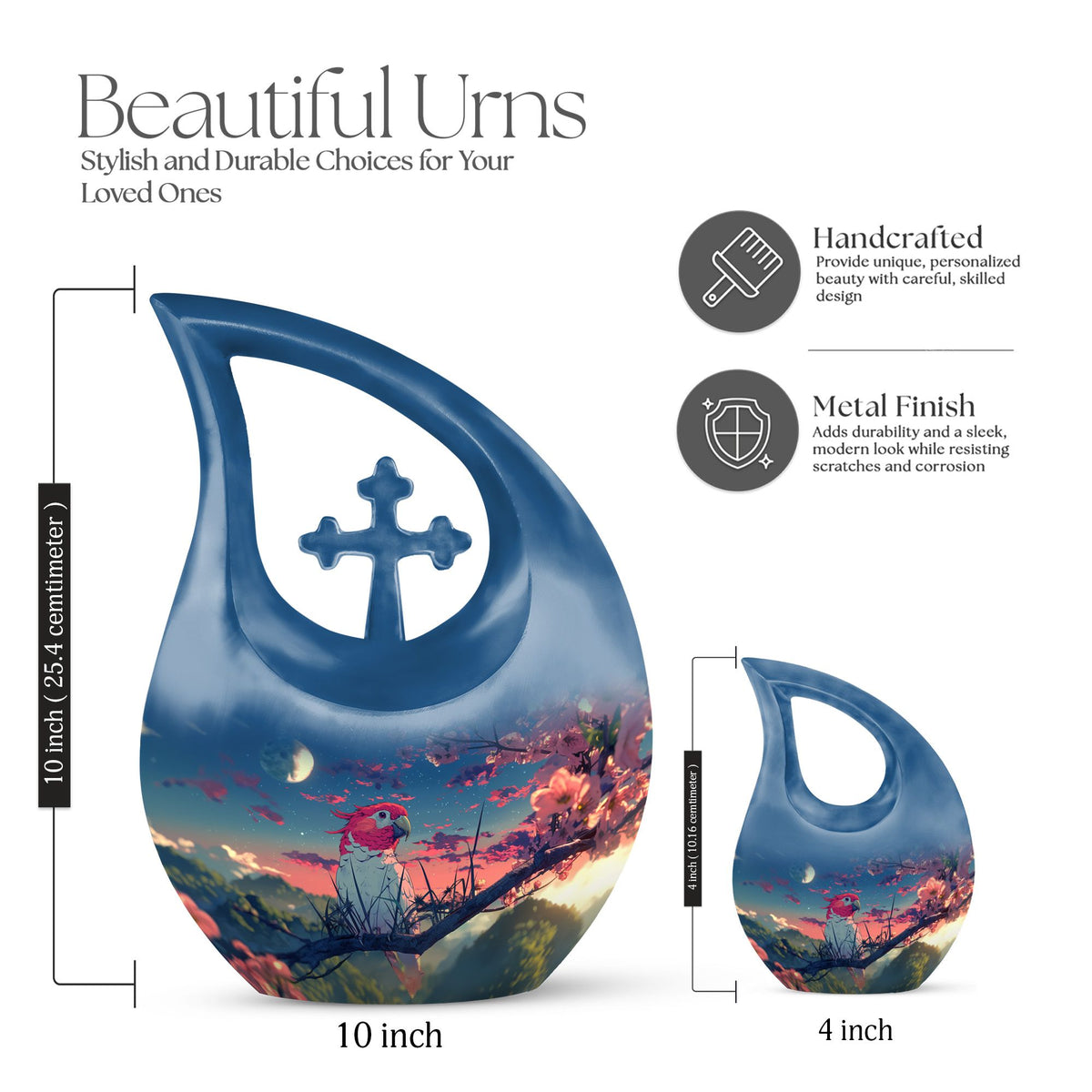Bird Urns For Ashes - Keepsake Small Urns