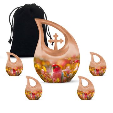 Large Urn With 4 Keepsake