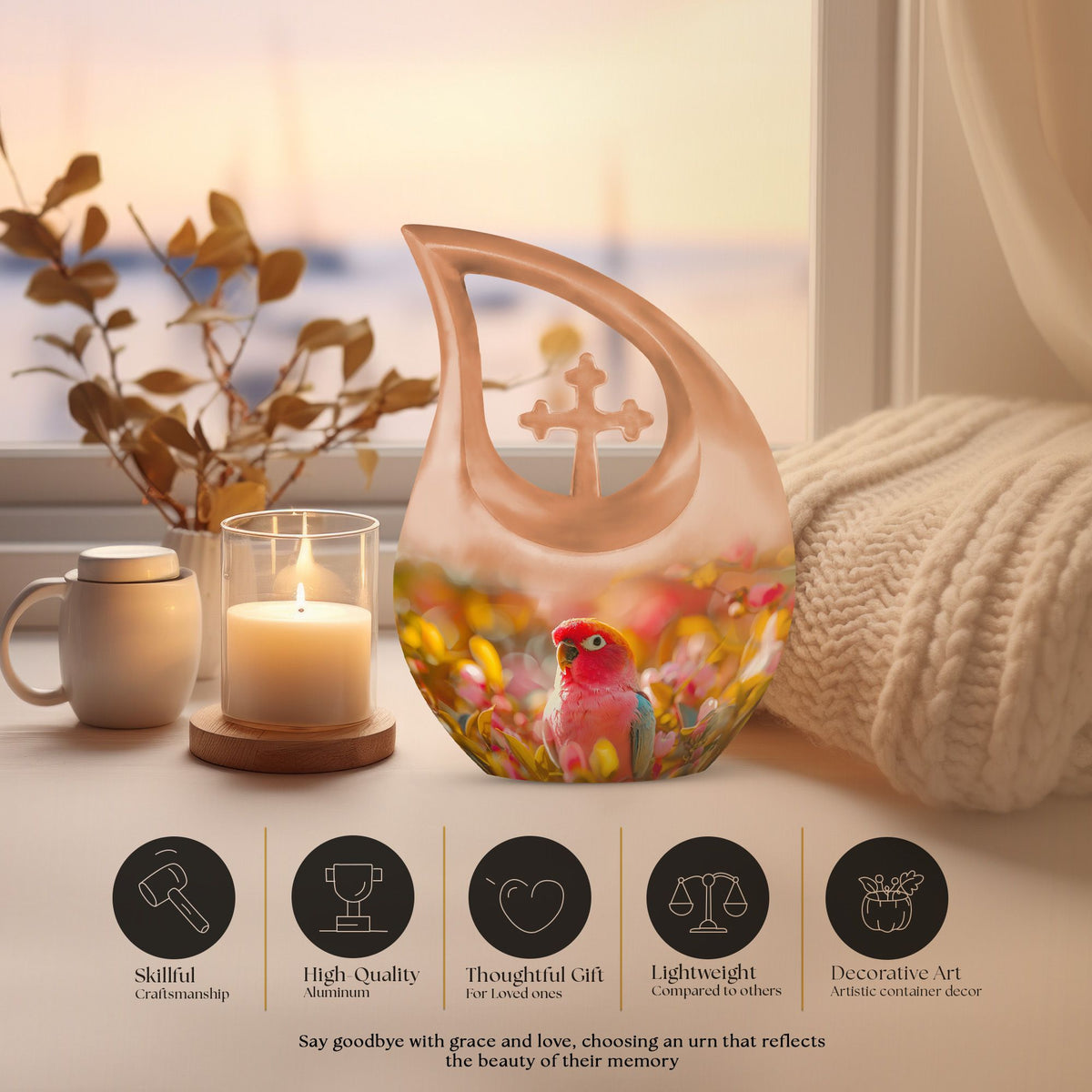 Bird Urns For Ashes - Small Urns For Ashes Adult Female