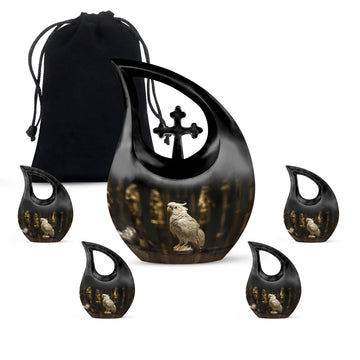 Large Urn With 4 Keepsake