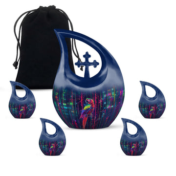 Large Urn With 4 Keepsake